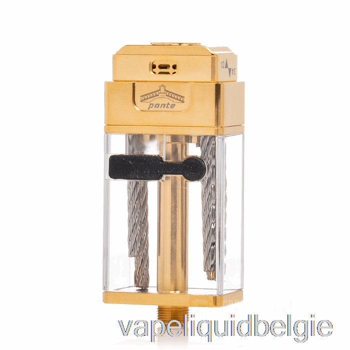 Vape Vloeistof Orca Vape X Mrjustright1 Ponte Xl Rdta Stompe Tank Goud